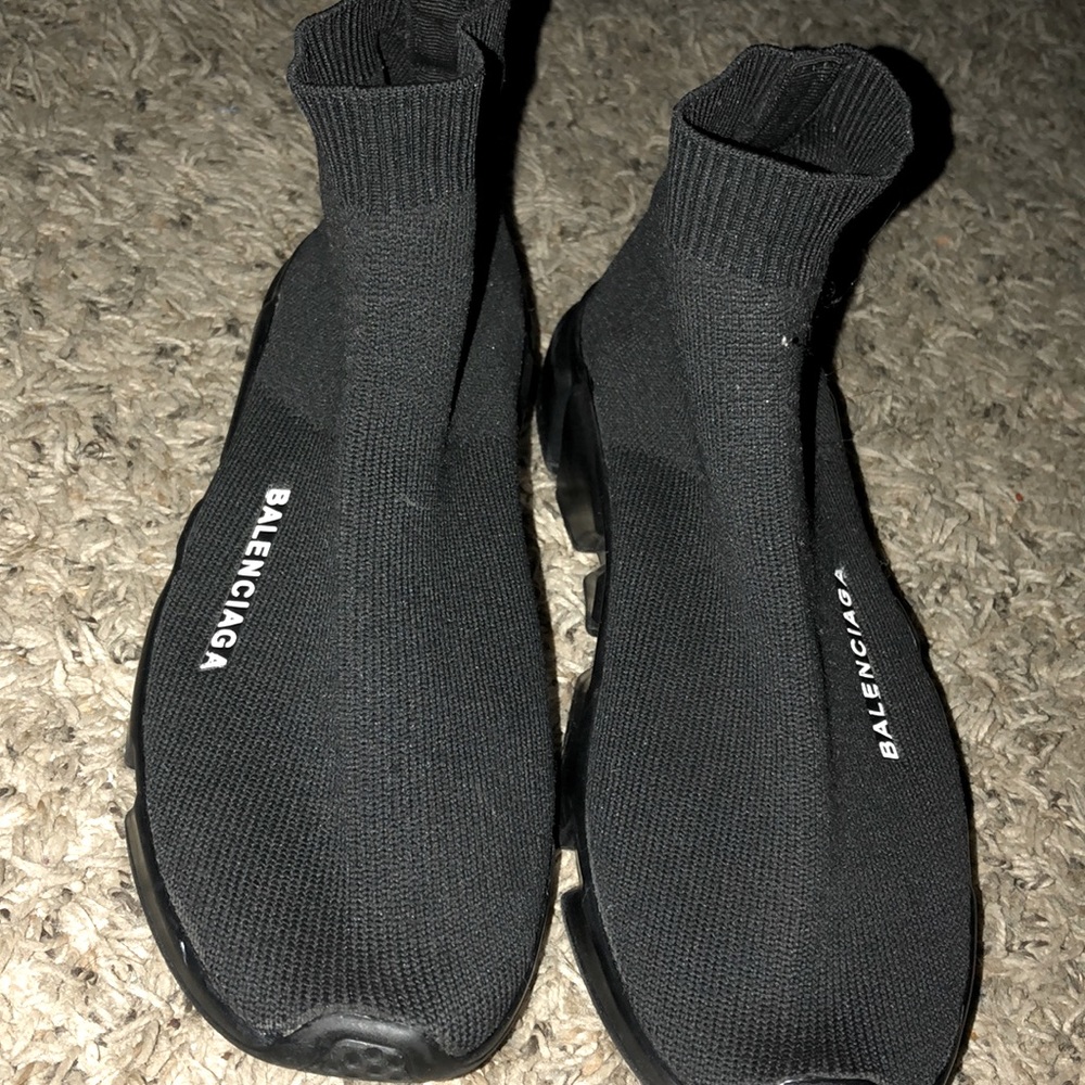 All Black Balenciaga